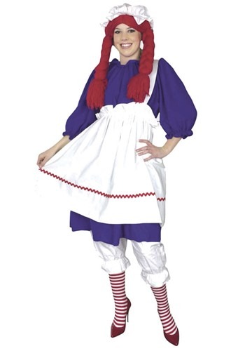 Plus Size Rag Doll Costume - Plus Size Raggedy Ann Doll Costumes By: Charades for the 2015 Costume season.