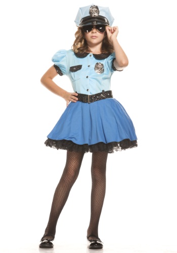 unknown Girls Police Uniform Costume