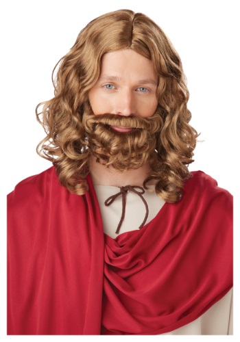 unknown Adult Jesus Wig and Beard