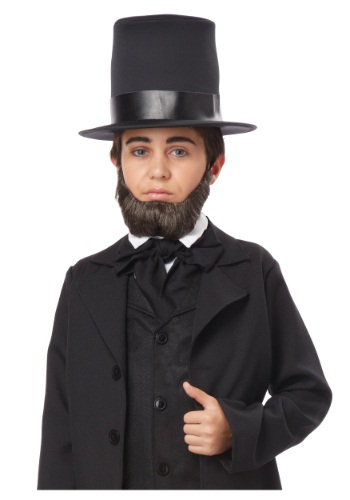 Child Honest Abe Beard -image