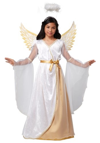 Girls Guardian Angel Costume By: California Costumes for the 2022 Costume season.