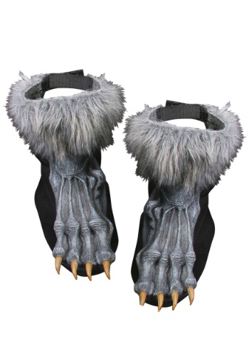 Silver Werewolf Shoe Covers By: Fun World for the 2022 Costume season.