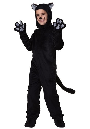 Child Black Cat Costume -image