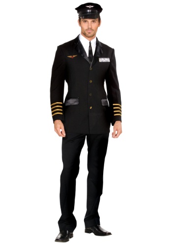 Plus Size Mile High Pilot Costume -image