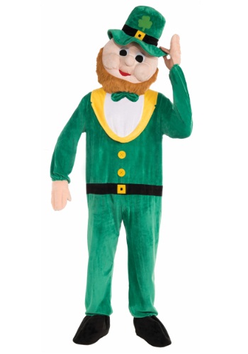 Leprechaun Mascot Costume -image