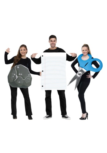 Rock, Paper, Scissors Adult Costume By: Fun World for the 2022 Costume season.