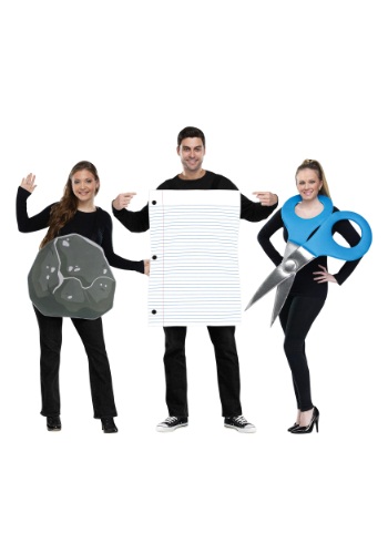 Rock, Paper, Scissors Adult Costume -image