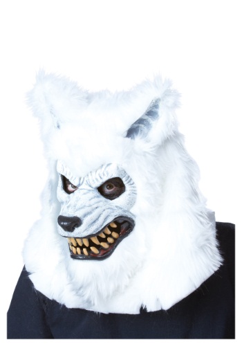 White Werewolf Ani Motion Mask
