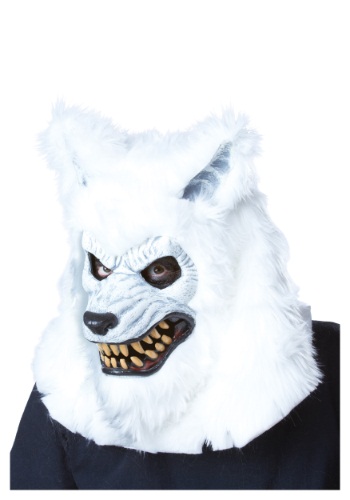 White Werewolf Ani-Motion Mask -image