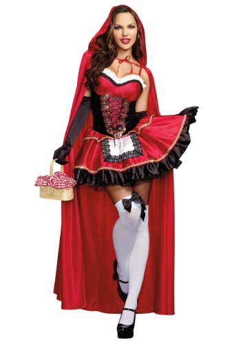 Women's Little Red Costume -image