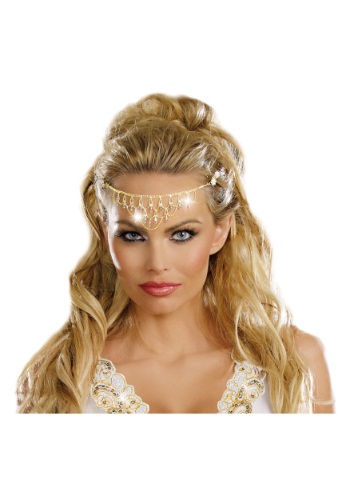 Glittering Rhinestone Headpiece -image