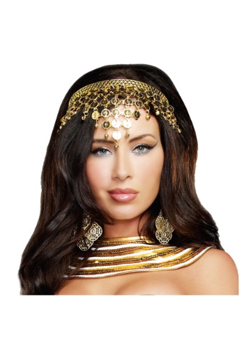 Shimmering Gold Coin Crown -image