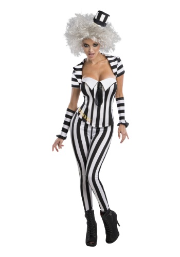 Women's Beetlejuice Corset Costume By: Rubies Costume Co. Inc for the 2022 Costume season.