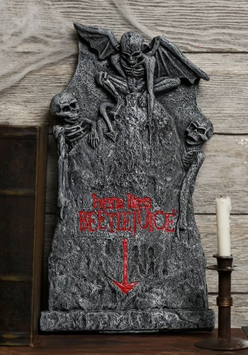 Beetlejuice Small Tombstone By: Rubies Costume Co. Inc for the 2022 Costume season.