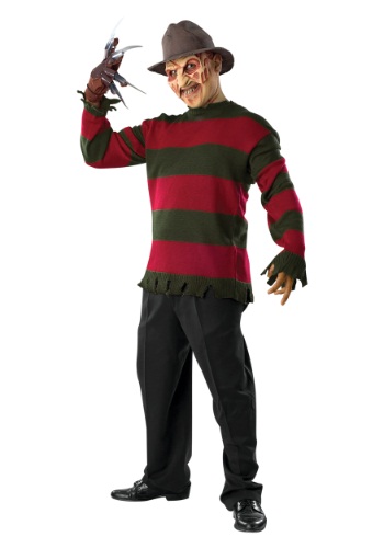 Deluxe Freddy Sweater w/ Mask By: Rubies for the 2022 Costume season.