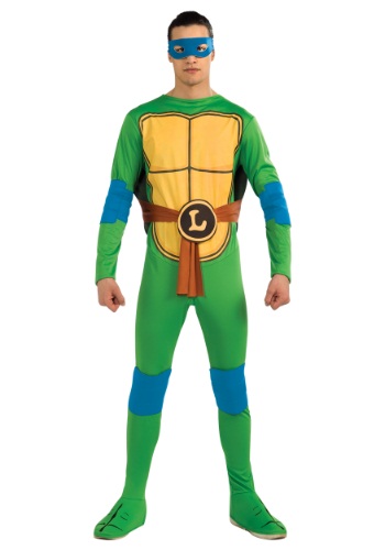 Adult Classic TMNT Leonardo Costume -image