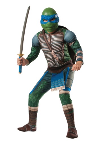 Ninja Turtle Movie Child Deluxe Leonardo Costume -image