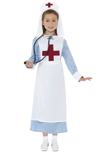 Girls WWI Nurse Costume By: Smiffys for the 2022 Costume season.