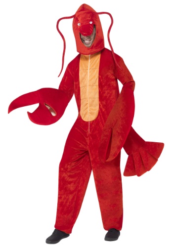 Adult Red Lobster Costume -image
