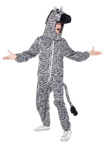 Zebra Costume For Adults -image
