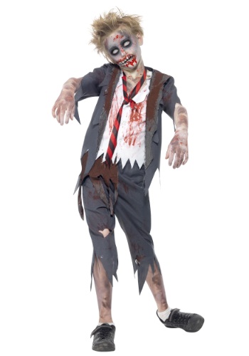 Zombie School Boy Costume By: Smiffys for the 2022 Costume season.