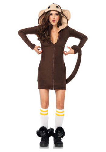 Cozy Monkey Costume -image