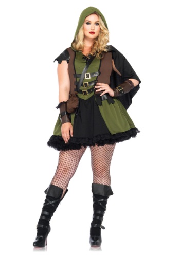 Darling Robin Hood Plus Size Costume -image