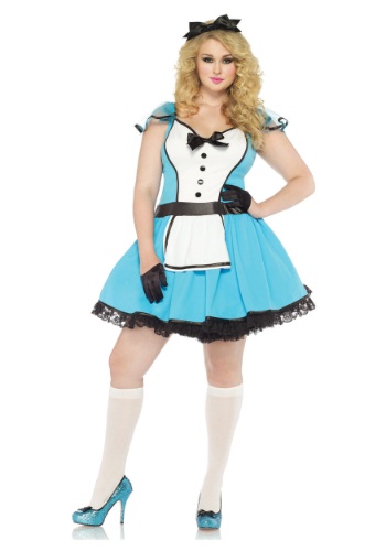 Storybook Alice Plus Size Costume -image