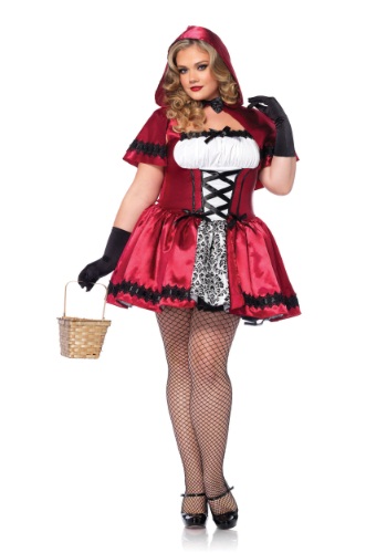 Gothic Red Riding Hood Plus Size Costume By: Leg Avenue for the 2022 Costume season.