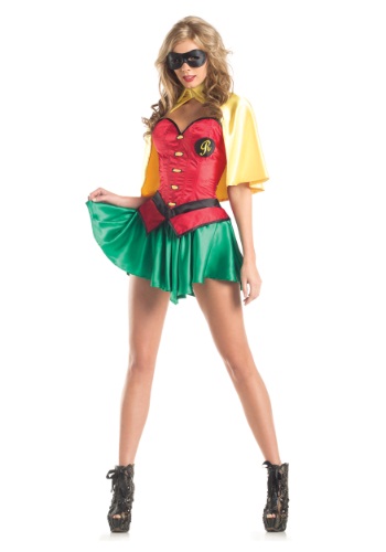 Womens Sexy Sidekick Costume -image