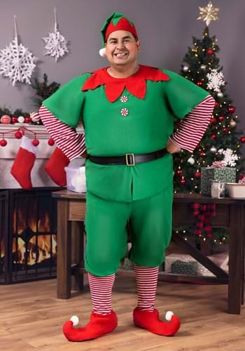 unknown Plus Size Holiday Elf Costume