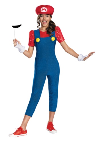 unknown Tween Girls Mario Costume