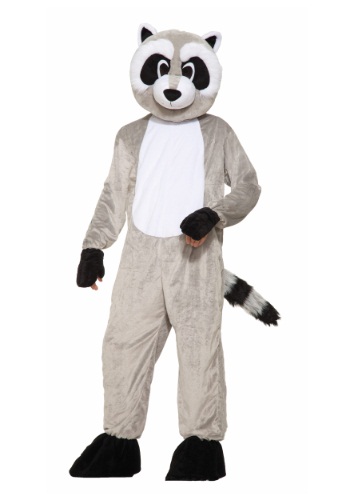 Rickey Raccoon Mascot Costume -image