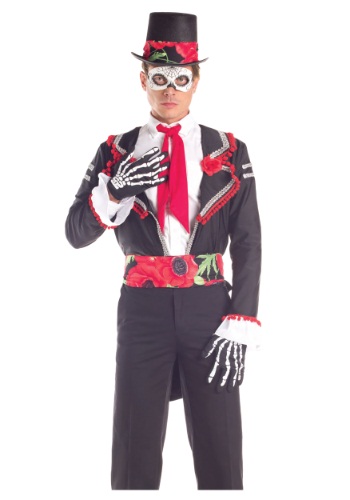 Adult Day of the Dead Costume -image