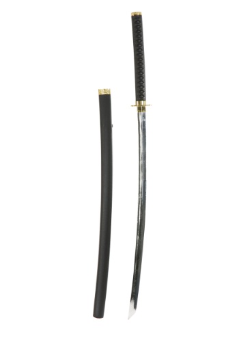 Katana Ninja Sword w/Chrome Finish -image