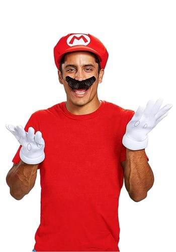 Mario Adult Accessory Kit By: Disguise for the 2022 Costume season.