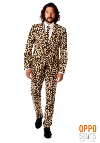 unknown Men's OppoSuits Jaguar Print Suit