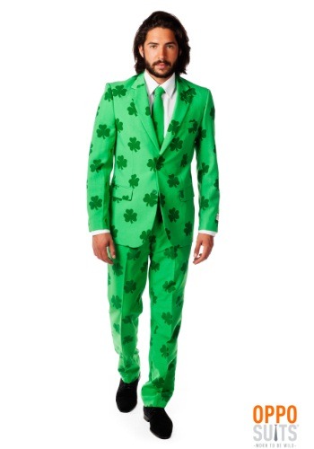 Mens OppoSuits Green St. Patrick's Day Suit -image