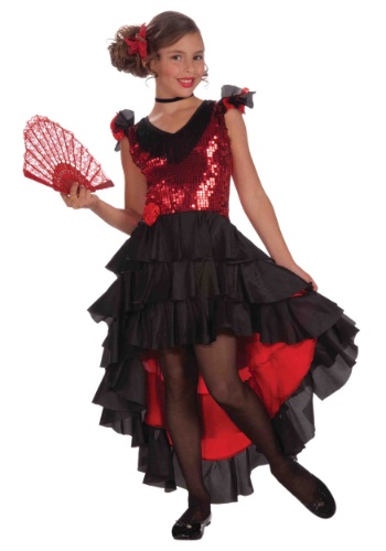 Child Spanish Dancer Costume By: Forum for the 2022 Costume season.