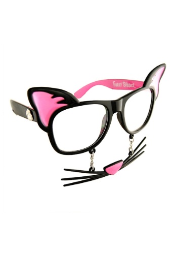 unknown Cat 'Stache Glasses