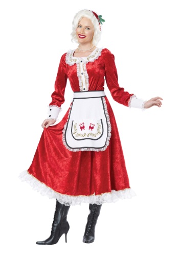 Classic Mrs. Claus Costume -image