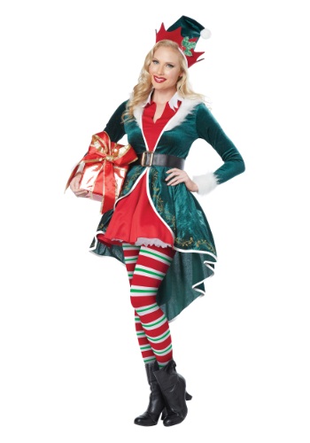 Women's Sexy Elf Costume By: California Costumes for the 2015 Costume season.