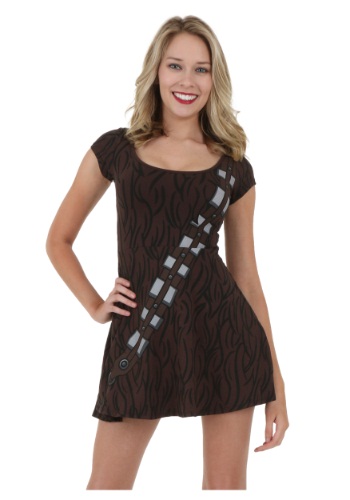 Star Wars Chewbacca Skater Dress By: Mighty Fine for the 2022 Costume season.