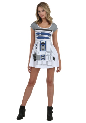 Star Wars R2D2 Skater Dress By: Mighty Fine for the 2022 Costume season.