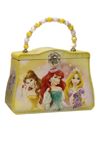 Yellow Disney Princesses Tin Purse -image
