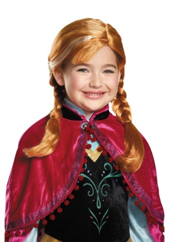 Frozen Anna Child Wig -image