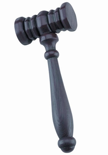 Judges Gavel By: Disguise for the 2022 Costume season.