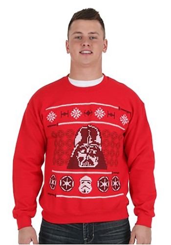 Vader Xmas Sweatshirt By: Mighty Fine for the 2022 Costume season.