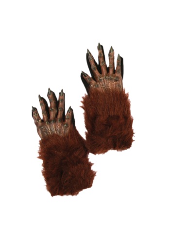 Brown Werewolf Gloves By: Fun World for the 2022 Costume season.