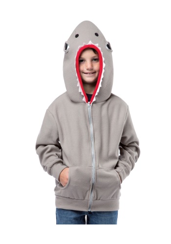 Child Shark Hooded Sweatshirt